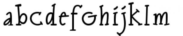 Frisco Serif Font LOWERCASE