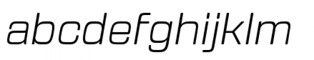 From The Stars Light Italic Font LOWERCASE