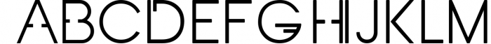 Fractal - futuristic minimal font Font UPPERCASE