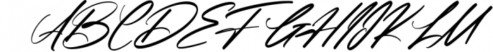 Francestha Super Slanted Signature Font Font UPPERCASE