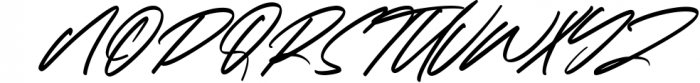 Francestha Super Slanted Signature Font Font UPPERCASE