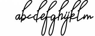 Frangstton - Monoline Script Font Font LOWERCASE