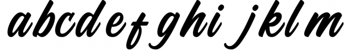 Franklyn 1706 Font LOWERCASE