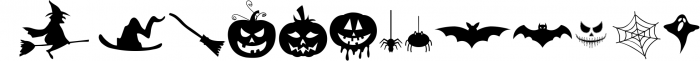Freaky Halloween Font UPPERCASE