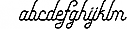 Freeday Script & Sans Font 4 Font LOWERCASE