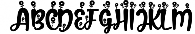 Fresh Spring - 8 Quirky Spring Font 4 Font UPPERCASE