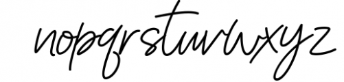 Frichilla Handwritten Script Font Font LOWERCASE