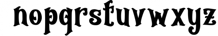 Frighted Haunted Halloween Font LOWERCASE