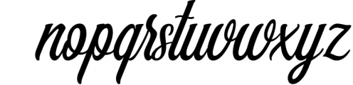 Fringland Script Font LOWERCASE