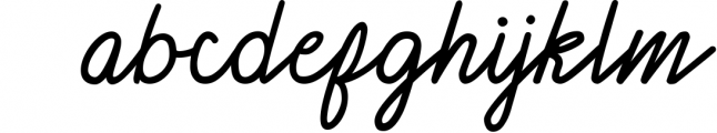 Friyay Handwritten Typeface Font LOWERCASE