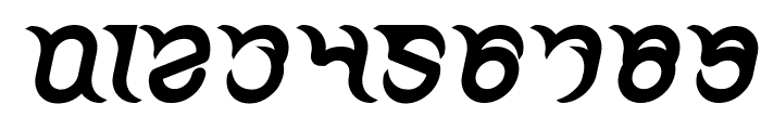 FRANKENSTEIN MONSTER Bold Italic Font OTHER CHARS