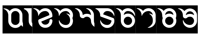 FRANKENSTEIN MONSTER-Inverse Font OTHER CHARS