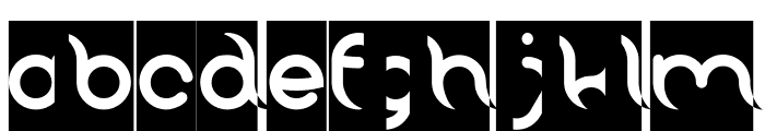 FRANKENSTEIN MONSTER-Inverse Font LOWERCASE