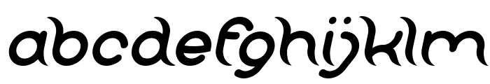 FRANKENSTEIN MONSTER Italic Font LOWERCASE