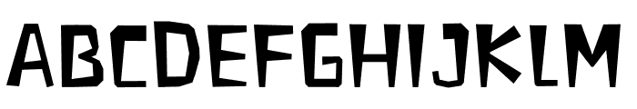 FRANKY Font UPPERCASE