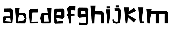 FRANKY Font LOWERCASE