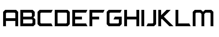 FROSTBITE Narrow Regular Font UPPERCASE