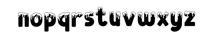 FROZENLAND Regular Font LOWERCASE