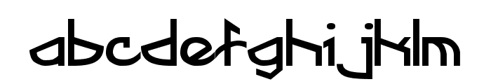Fractyl Bold Font LOWERCASE