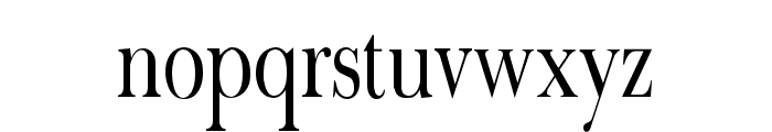 Fradley Narrow Font LOWERCASE