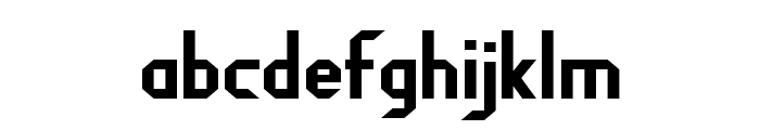 Fragile Bombers Font LOWERCASE