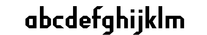 FragileBombers-Regular Font LOWERCASE