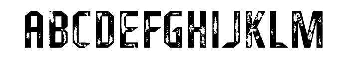 FragileBombersAttack-Regular Font UPPERCASE