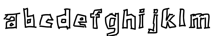 Fragment Font LOWERCASE