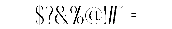 Frago Font OTHER CHARS