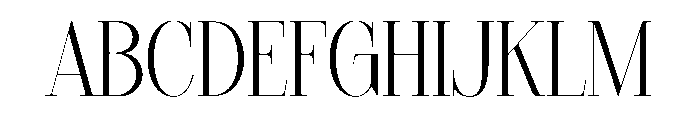 Frago Font UPPERCASE
