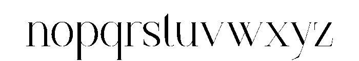 Frago Font LOWERCASE