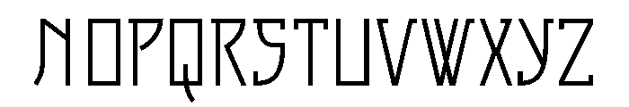 Fragrance Extravagant Regular Font UPPERCASE