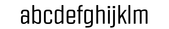 Fragua Light Font LOWERCASE