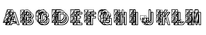 Frakasitaj Regular Font UPPERCASE