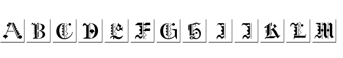 FraktKonstruct Font LOWERCASE