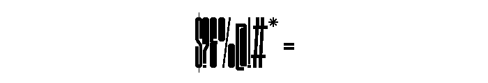 Framecase Regular Font OTHER CHARS