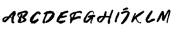 Frames Jurney Font UPPERCASE