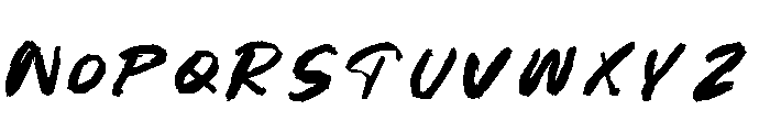 Frames Jurney Font UPPERCASE