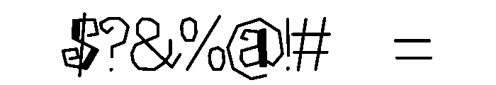 FranQiez Font OTHER CHARS