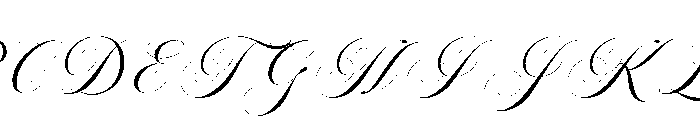 FrancyTiguan Font UPPERCASE
