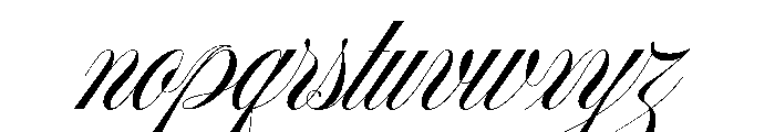 FrancyTiguan Font LOWERCASE