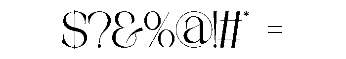 Franiva Font OTHER CHARS