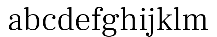 Frank Ruhl Libre Light Font LOWERCASE