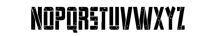 Frank-n-Plank Condensed Font LOWERCASE