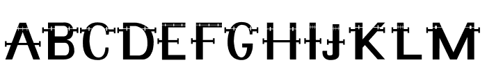 Frankenfont Regular Font LOWERCASE