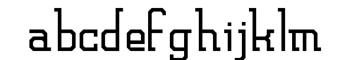 Frankfurt Messe Serif Font LOWERCASE
