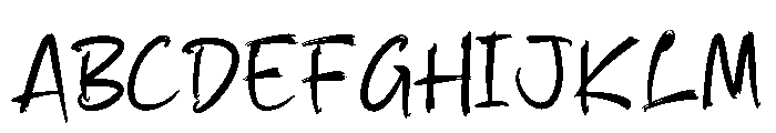 Franklin Font UPPERCASE