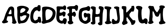 Frankly Font UPPERCASE