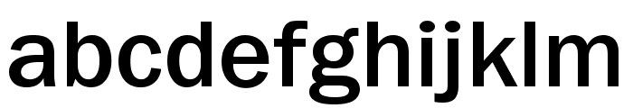 Frankston Regular Font LOWERCASE