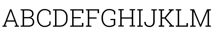 Franzo Light Font UPPERCASE